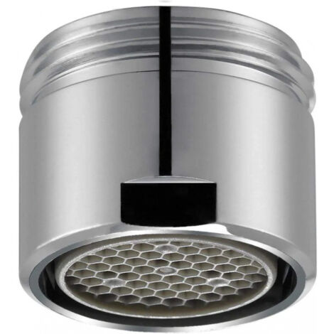 Aireador para macho de cromo de diseño, 18x100, 7L/min.