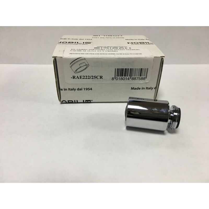 

Nobili - Aireador repuesto cache' m 16,5x1 tt-v cromo RAE222/25 | Cromo - aireador