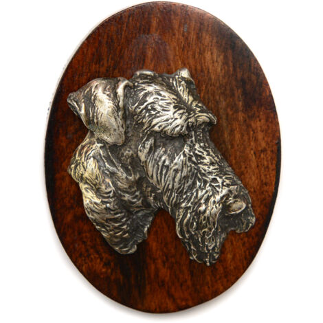 Airedale Terrier, Waterside Terrier II - broche d'exposition, clip de numéro de départ, épingle pour chien par Art-Dog