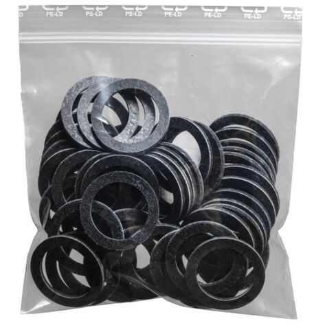 airfit 50,5x39x2mm 1 1/4" NBR, Remplacement de gaz 50 pièces pour eau potable et gaz