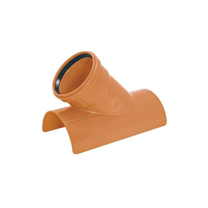 Raccord à coller 45° DN 200/125 en PVC-U