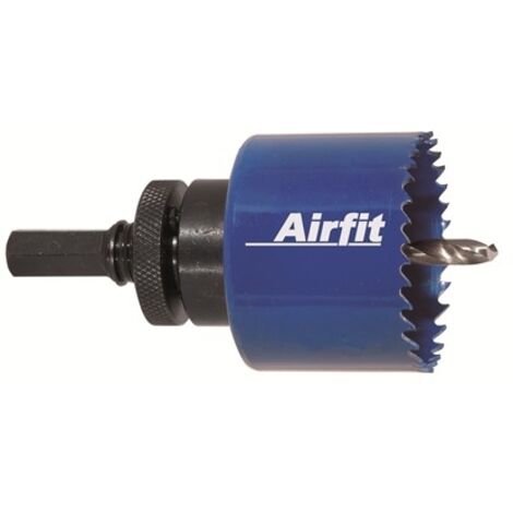 airfit Coupe-cercle 59 mm, HSS bimétal avec fixation, pour plastique et métal