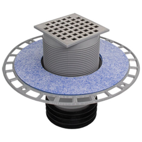 airfit Drain de sol professionnel Plusm. Bride d'étanchéité, grille en surface