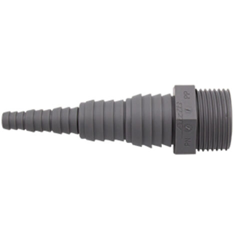 airfit Embout de tuyau 1" AG, DN 8-27 mm, en PP
