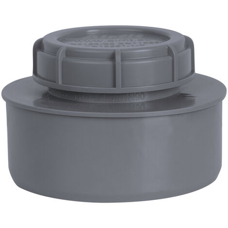 Airfit Endstopfen mit Schraubverschluss DN90