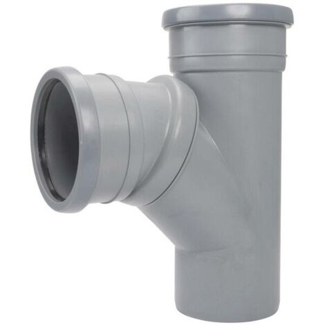 Airfit Jotiflex Abzweig-Stück 45-90° verstellbar, grau, 50/50mm Einzelmuffe
