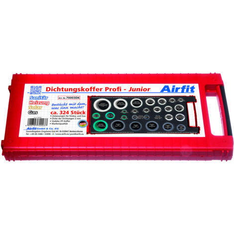 airfit Mallette universelle d'étanchéité, Junior pour plomberie, chauffage, solaire, gaz