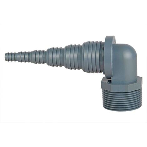 Airfit Pumpenwinkel Universal 1 1/4 Zoll AG x 32-8 mm PVC