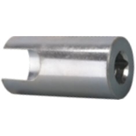 airfit Robinet d'angle avec aide de vissage intérieur 4-angles pour 1/2" clé à cliquet