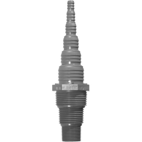 Airfit Universal-Pumpennippel 50019SN 3/4", 1", 1 1/4" AG x Ø 8,3-33,5 mm, PVC