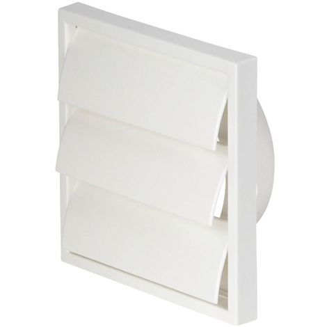 Airflow GG150-WH 71984001 Griglia a gravità, White, 150 mm