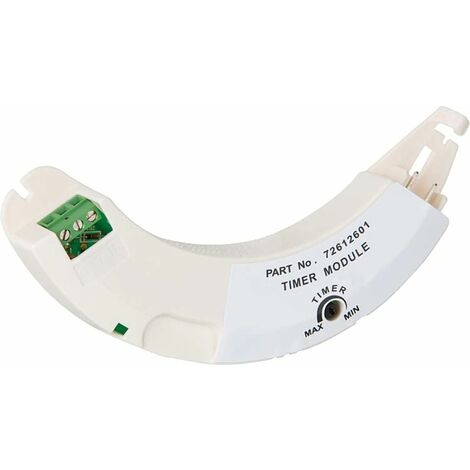 Airflow iCON TM Plug-in Modulo Timer Regolabile (1–30 Minuti) - per Ventilatore iCON 15, iCON 30 e iCON 60 - Garanzia di 3 Anni