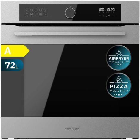Airfryer Inox de 72L de capacità, 11 funzioni con Airfryer Master, Pizza Master, Steam Asisst, Steam EasyClean, 3D cottura, Classe A.