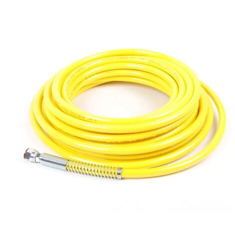 Airless-Farbspritzschlauch 15 m, 3300 PSI, 1/4'' flexible Faser für Spritzgeräte
