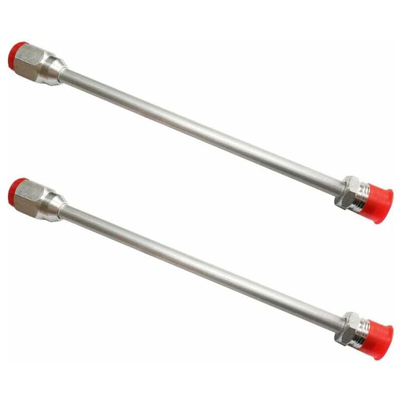 Airless Paint Spray Gun Extension Rod for Titan/Wagner/Graco 2Pcs x 30CM