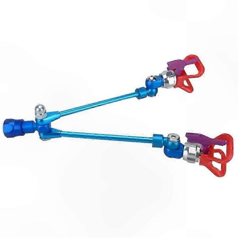 Airless Paint Sprayer Extension Pole with 517 Nozzle Head, Protective Guard for Powerful Spraying