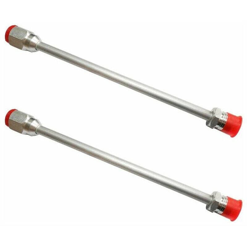 Airless Paint Spray Gun Extension Rod for Titan/Wagner/Graco 2pcs x 30cm