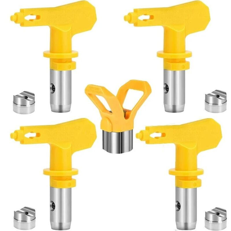 Boed - Airless Spray Nozzle, Airless Nozzle for High Pressure Paint Spray Gun (Type 209, 415, 519, 619)