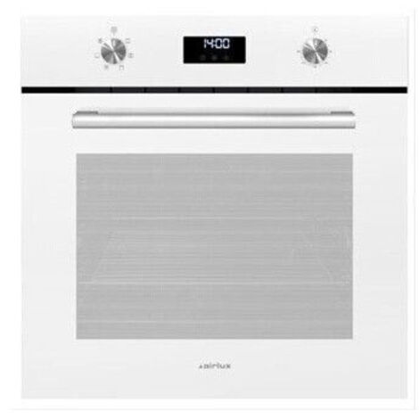 Airlux – Four chaleur tournante 70L 60cm nettoyage par catalyse classe A – Préchauffage rapide – Eclairage halogène – AFC106WH