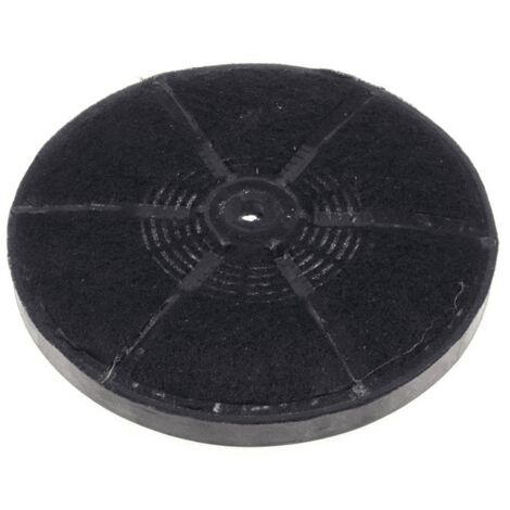 Airlux – Lot de 2 filtres à charbon actif pour hotte – 17,6 cm de diamètre, 2 cm d'épaisseur – Filtration efficace des odeurs et particules - CR720