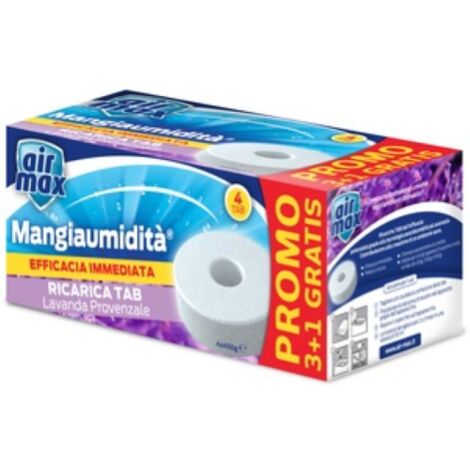 Airmax Assorbiumidita Ricarica Tab Neutro Pz.4X450Gr.