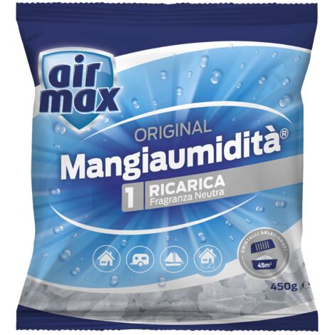 AIRMAX ASSORBIUMIDITA SALI NEUTRI 1RIC.GR.450. Prezzo per 1 pezzo.