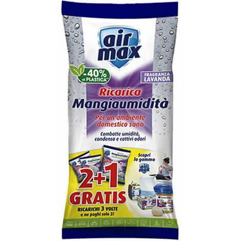 AirMax Sali Refill Lavanda con 3 sobres de 450 gramos