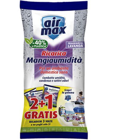 AirMax Sali Refill Lavanda con 3 sobres de 450 gramos