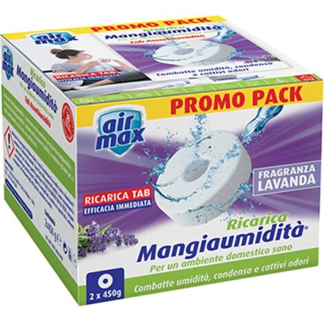 AIRMAX TAB - Recambio Lavanda con Tecnología CF2XGR - 450 Gramos