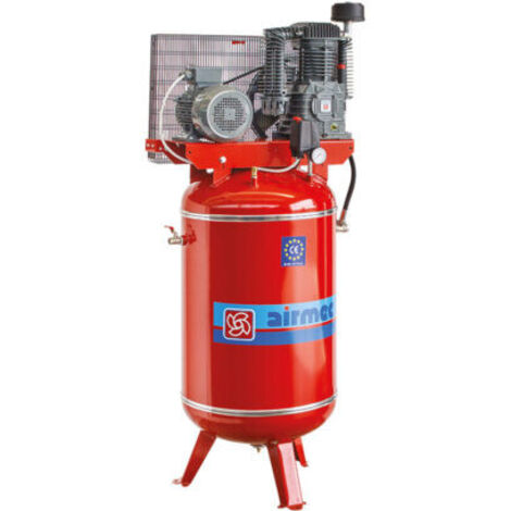 AIRMEC CFV 303 3 HP 385 LT/min 270 LITRI Compressore Aria VERTICALE TRIFASE