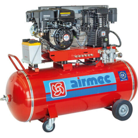 AIRMEC CRS 511 Motocompressore 500 litri Motore 13 HP Benzina LONCIN