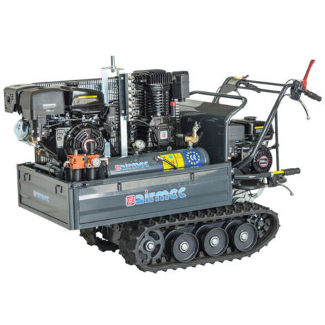 AIRMEC PUMA 10-900 B Motocompressore BENZINA + Motocarriola