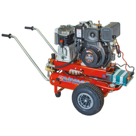 AIRMEC TTD 2260-620 620 l/min MOTOCOMPRESSORE 6 HP DIESEL