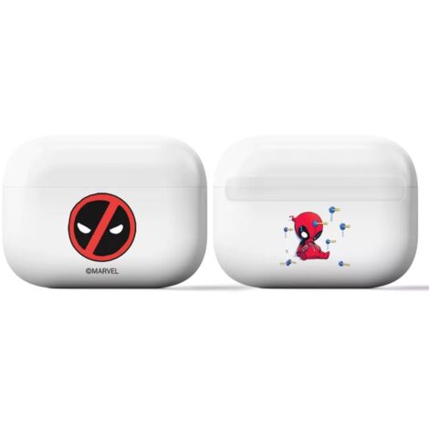 airpods pro deadpool schutzhülle white