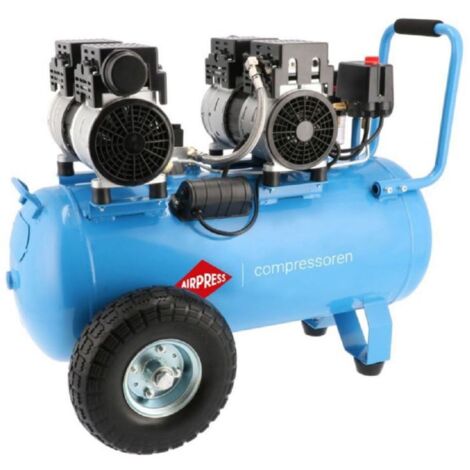 Airpress Compresor Aire Silencioso Sin Aceite LMO 50-270 8bar 2CV 50lt
