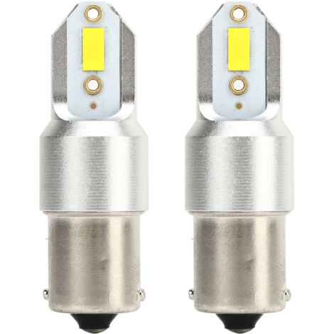 Airshi Ampoules de Clignotants, Bonne Dissipation de la Chaleur LED Longue Durée Ampoules Inversées Plug and Play économie d'énergie pour SUV (Lumière jaune).