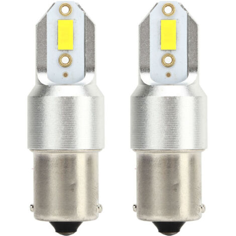 Airshi Ampoules de Clignotants, Bonne Dissipation de la Chaleur LED Longue Durée Ampoules Inversées Plug and Play économie d'énergie pour SUV (Lumière jaune).