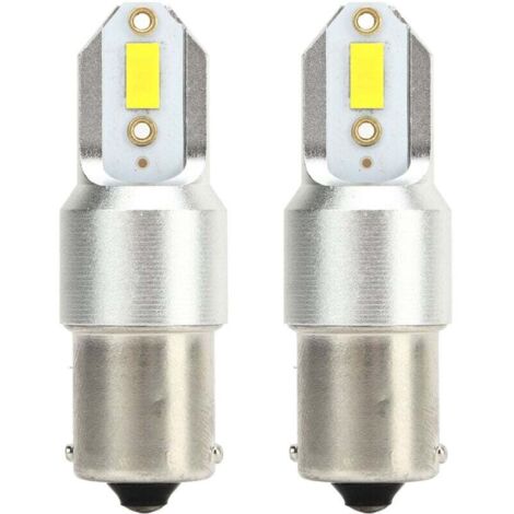 Airshi Ampoules de Clignotants, Bonne Dissipation de la Chaleur LED Longue Durée Ampoules Inversées Plug and Play économie d'énergie pour SUV (Lumière jaune).