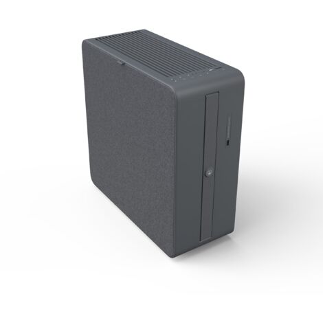Airthings Renew - Purificatore d'aria intelligente, modalità silenziosa, per camere da letto (fino a 49 m2), con filtri HEPA-13 a carboni attivi, cattura il 99,97% delle particelle, per le allergie.
