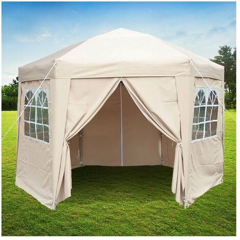 Airwave 6x3mtr fully waterproof pop up outlet gazebo with sides and bag