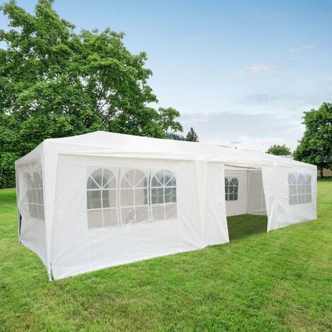 Airwave 3m x 9m Party Tent Marquee with 3 Windbars - White