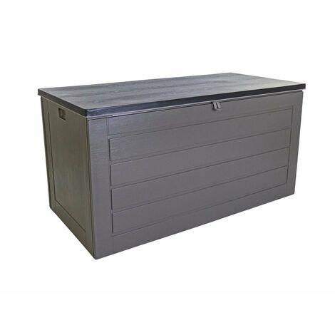 Airwave Outdoor Plastic Garden Storage Box 680L - Grey