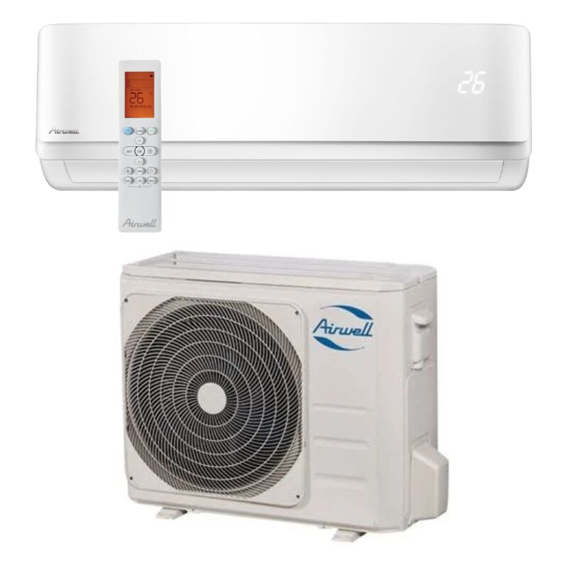 Ensemble Climatisation avec Unité extérieure ydab et Unité intérieure Murale hdmb Harmonia Blanc 3,5 kW - AIRHARMONIA3,5KB - Airwell