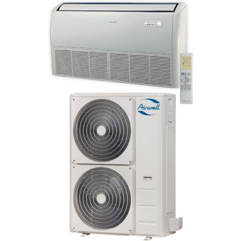 AIRWELL - Ensemble Climatisation avec Unité extérieure YDAX TRIPHASÉE et Unité intérieure Allège plafonnier FDMX 14 kW - AIRPLAFLEGT14K