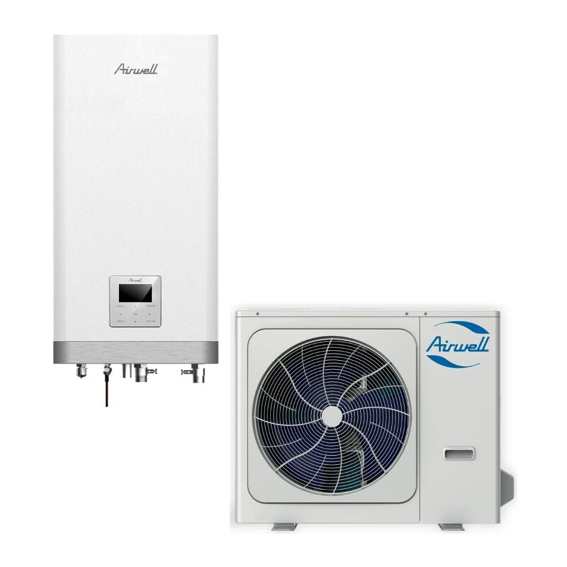 Airwell - Ensemble Pompe à chaleur Air / Eau wellea split 10 kW Monophasé - AIRPACWELLEA10M