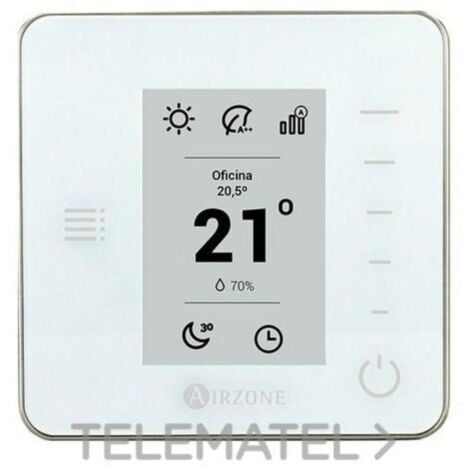 AIRZONE termostato monocromo blanco azdi6thinkcb , Termostato Monocromo Blanco AZDI6THINKCB de la marca Airzone.