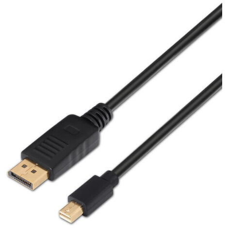 AISENS A124-0131 cable DisplayPort 2 m Mini DisplayPort Negro