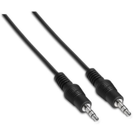 AISENS A128-0142 - Cavo audio stereo (jack da 3,5, 1,5 m) Nero