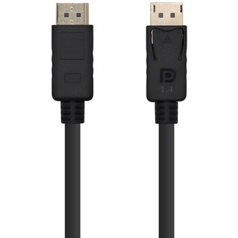 AISENS - A149-0390 - DISPLAYPORT V1.4 8K@60HZ, câble DP/M-DP/M, noir, 2.0M