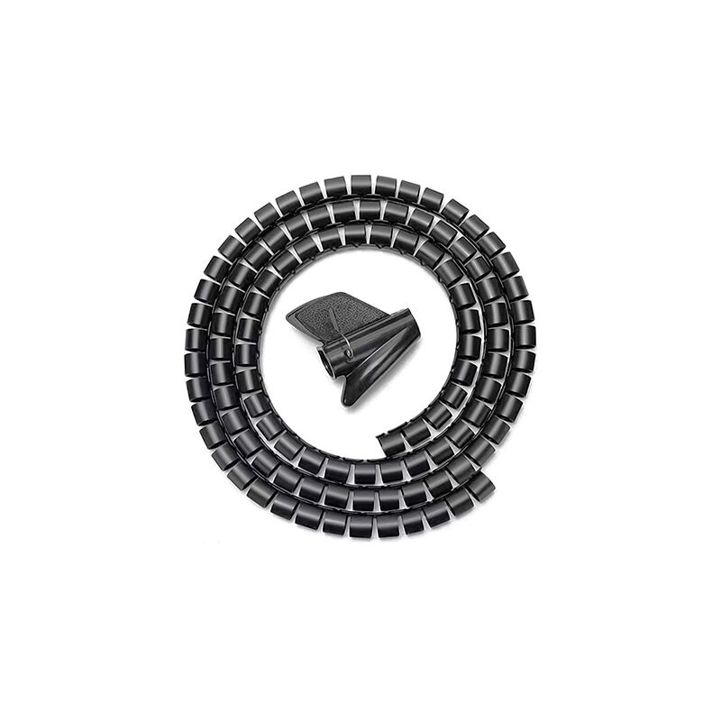 

A151-0406 - Organizador DE Cable EN Espiral 25MM, Negro, 1.0M - Aisens